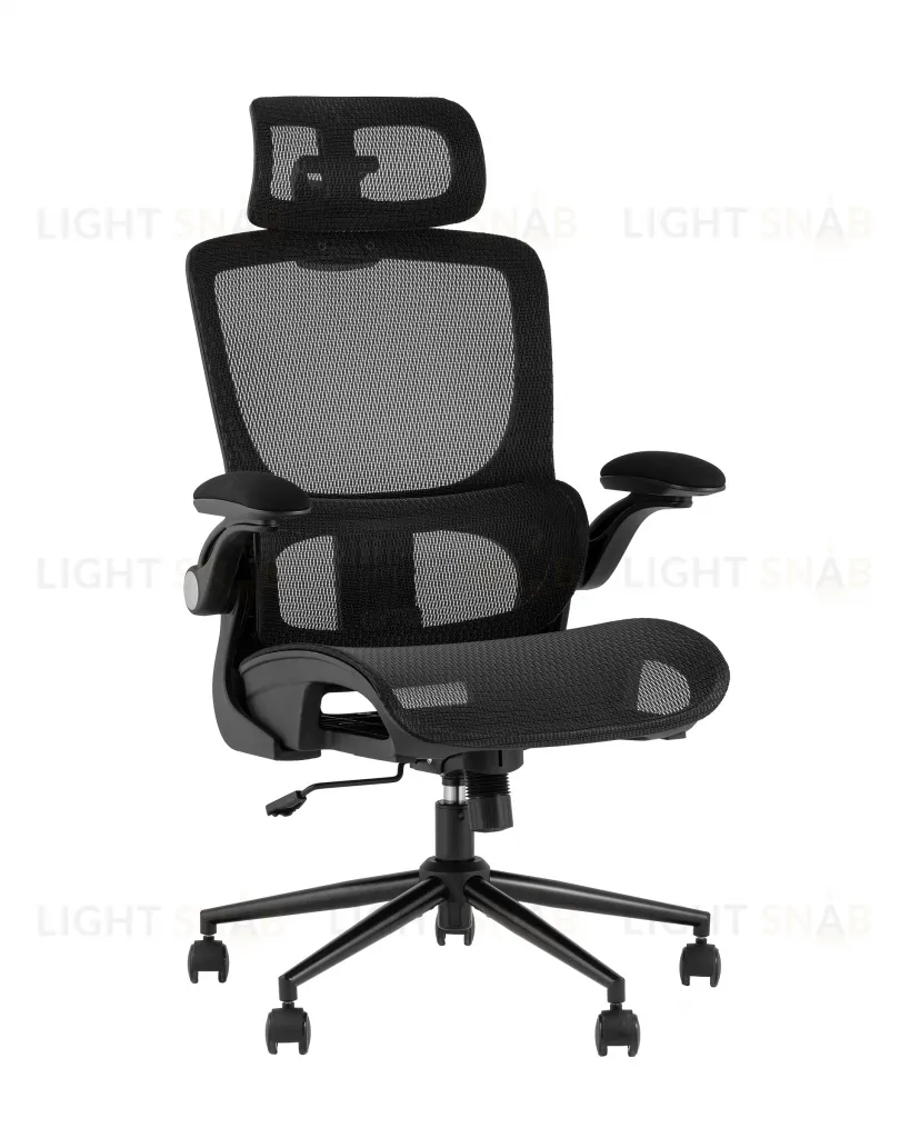 Кресло офисное TopChairs Tactus черная сетка УТ000042052