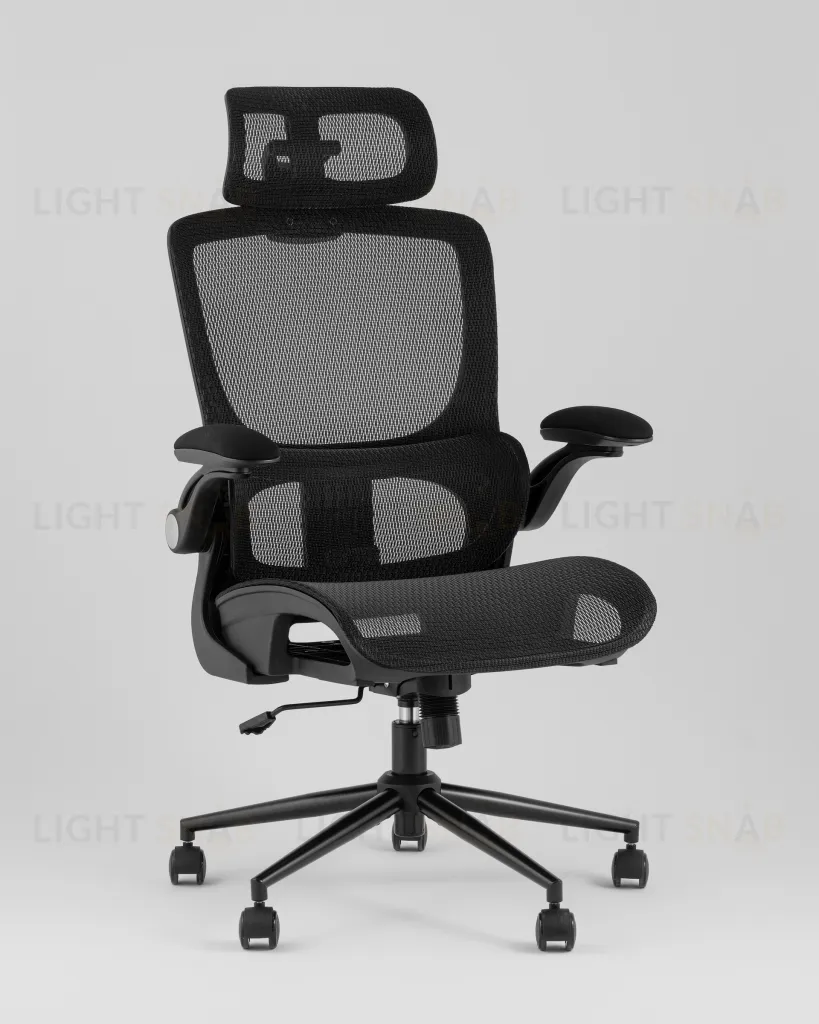 Кресло офисное TopChairs Tactus черная сетка УТ000042052