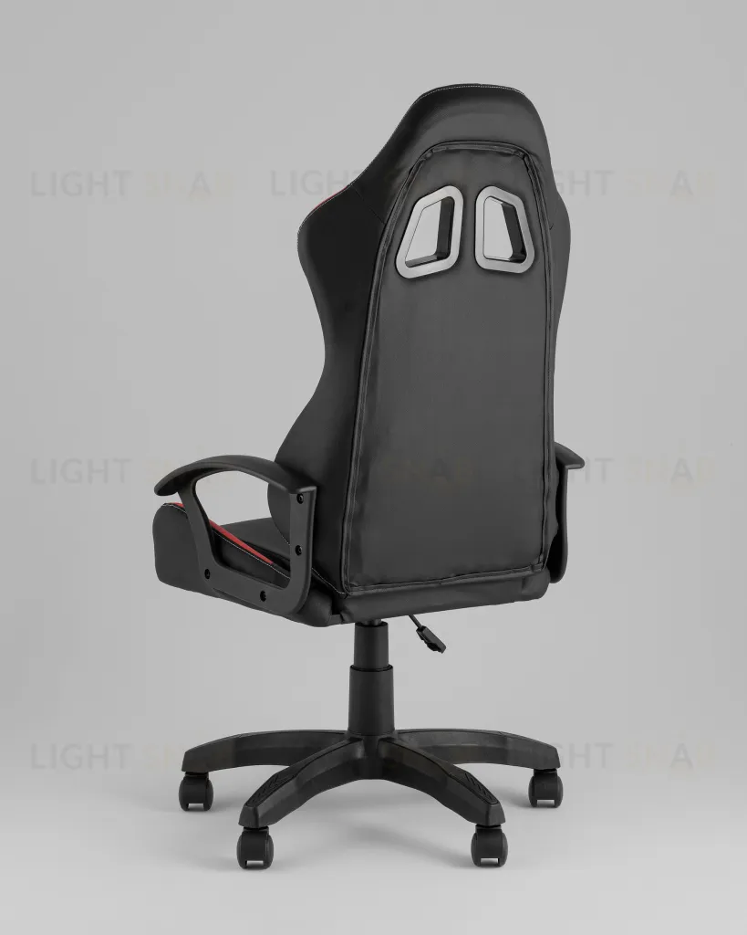 Кресло спортивное TopChairs Wyvern черно-красный УТ000039486