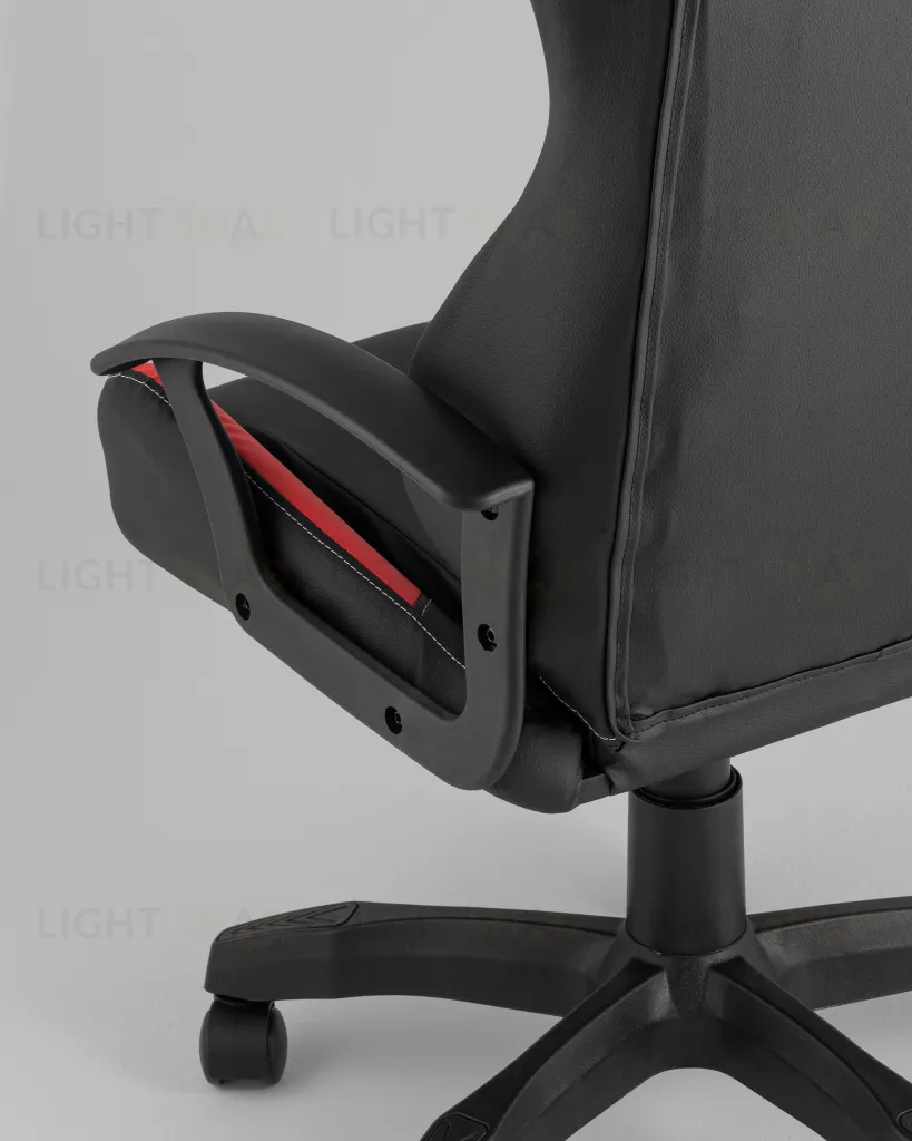 Кресло спортивное TopChairs Wyvern черно-красный УТ000039486