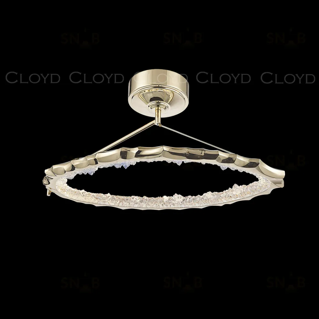  Люстра Cloyd ESSE C1 / Ø40 см - потолочн. - золото (арт.11382)  11382