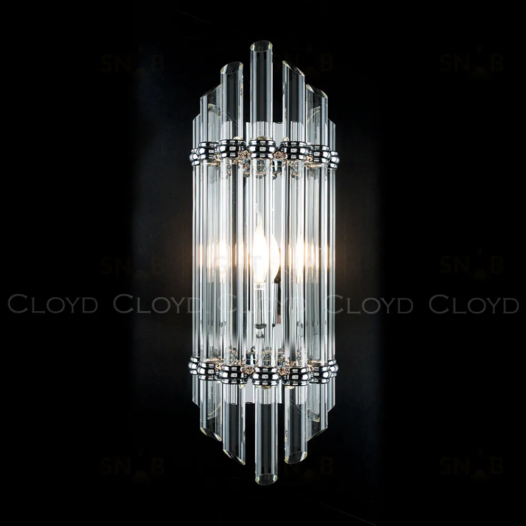  Бра Cloyd HARP W1 / выс. 50 см - хром (арт.20474)  20474