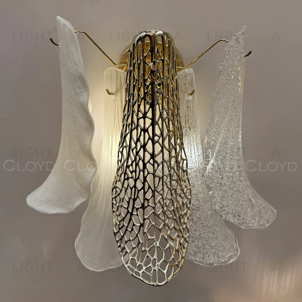  Бра Cloyd WASABI W2 / выс. 33 см - керамика - золото (арт.20406)  20406