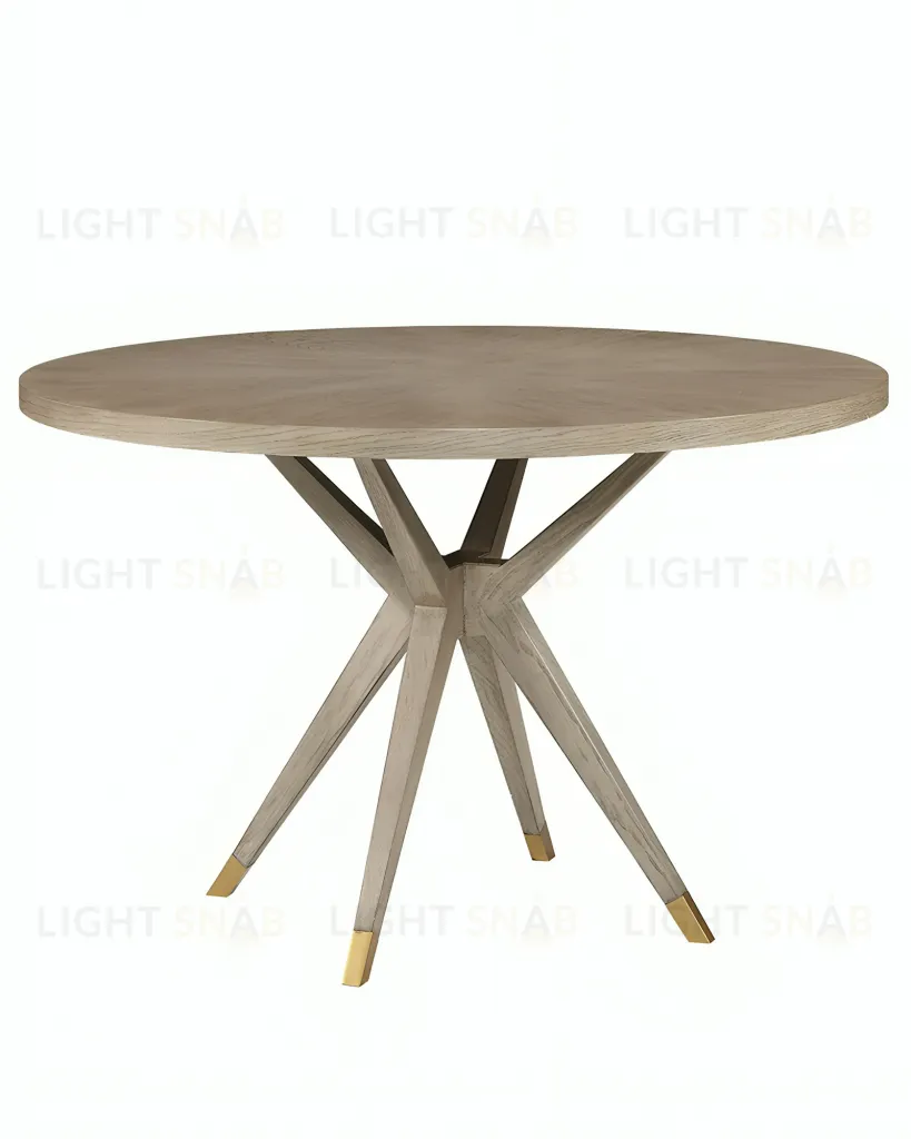 Бежевый обеденный стол из дуба "Изабелла" LHFDT1196HLN weathered oak