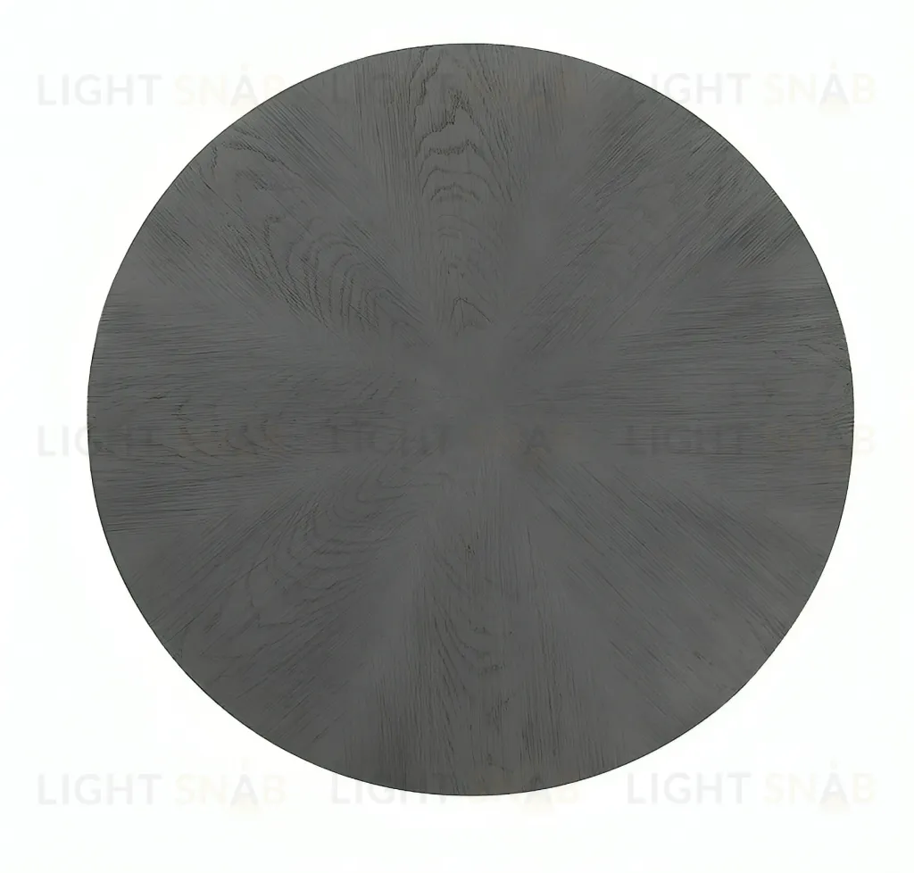 Черный обеденный стол из дуба "Изабелла" LHFDT1196HLN black oak
