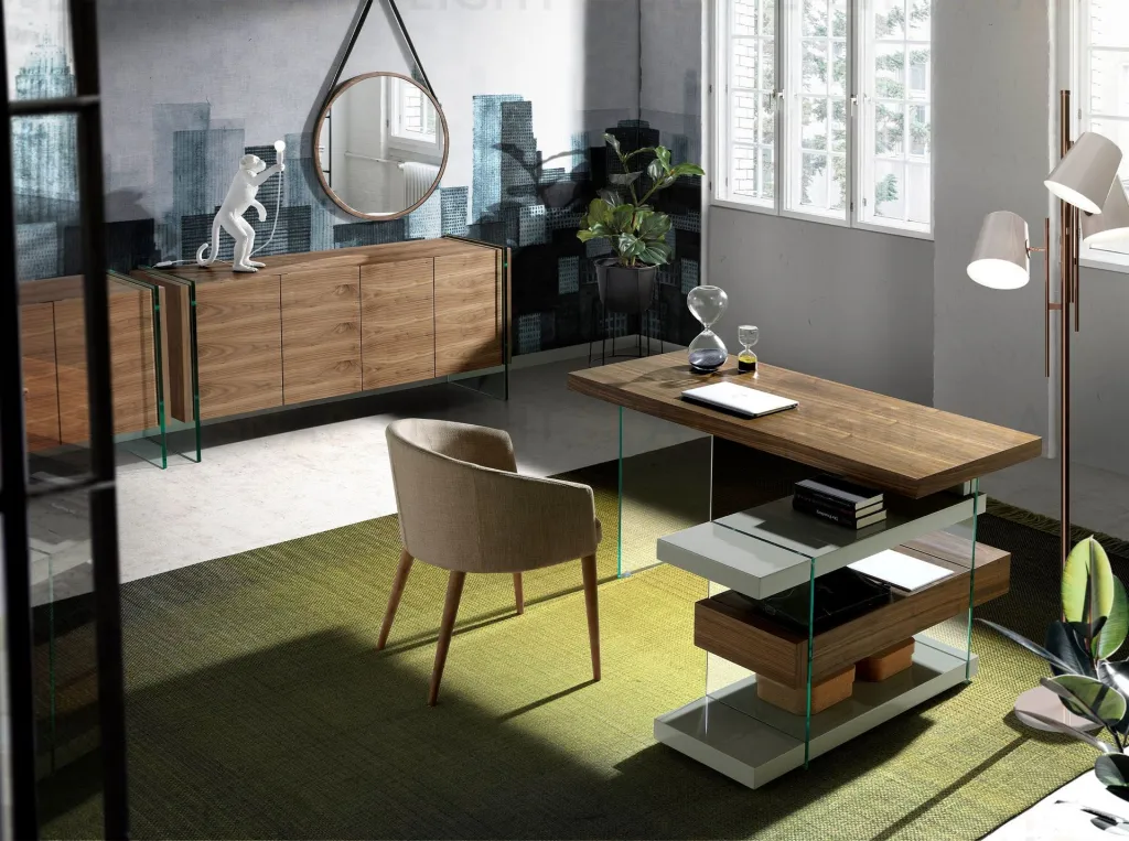 Стол письменный Decora 978OT /3003 орех 033155