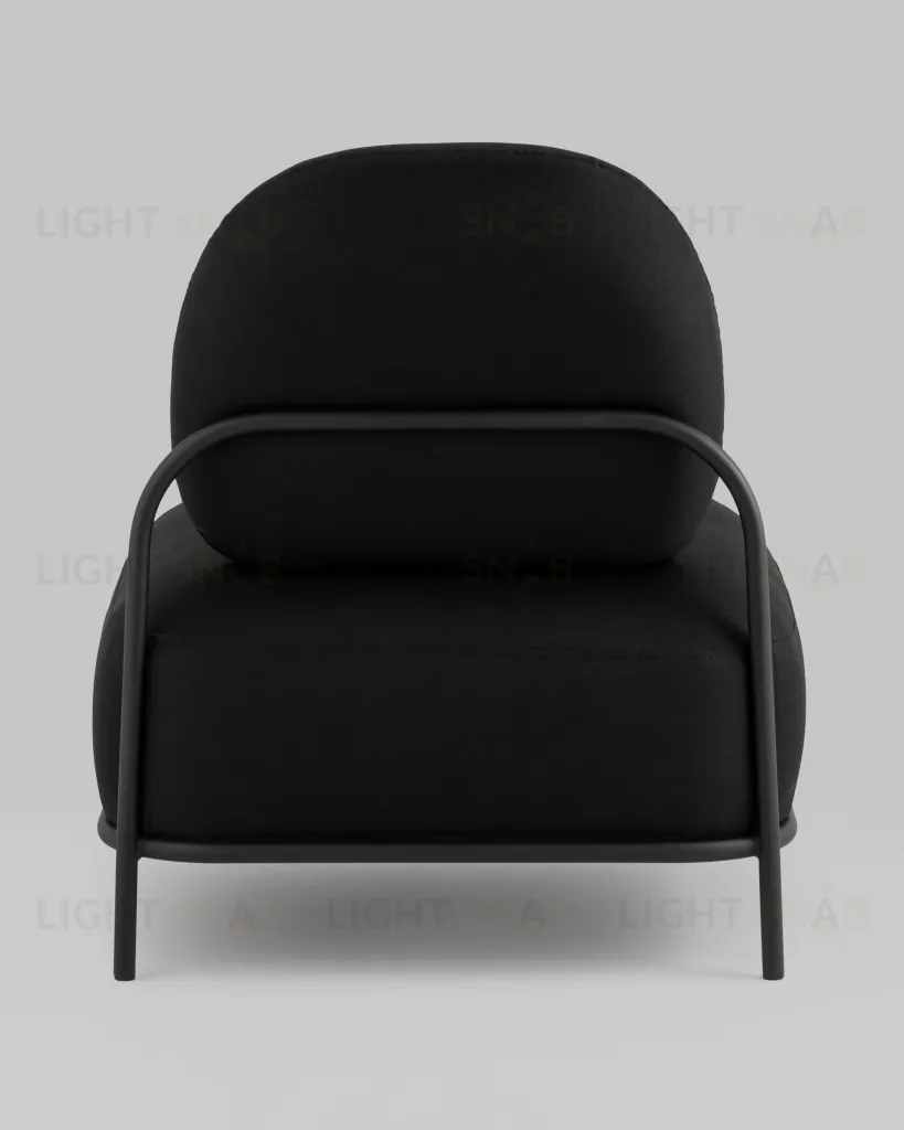Кресло Стоун рогожка черный УТ000036933