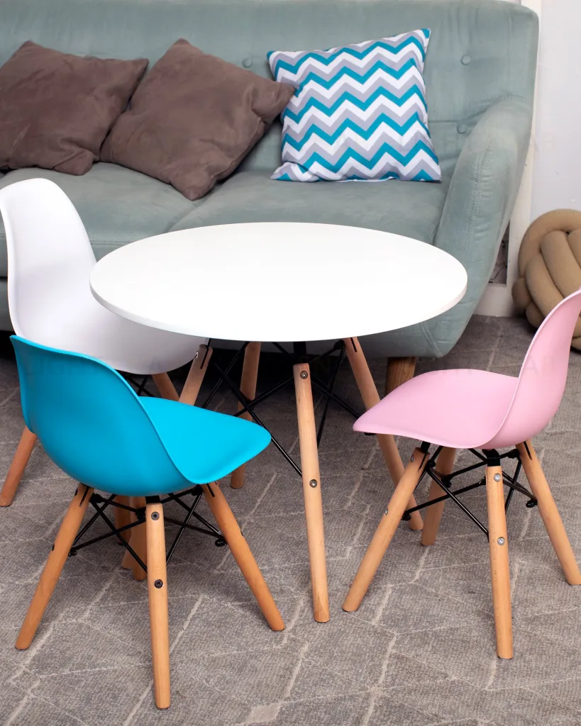 Стол Eames DSW детский белый УТ000002115