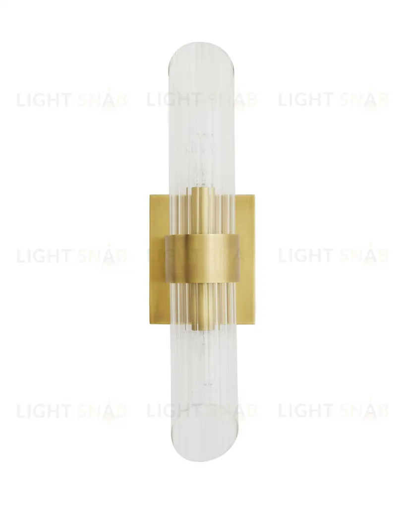 Золотое бра "Элис" JJ10883-2WB brass
