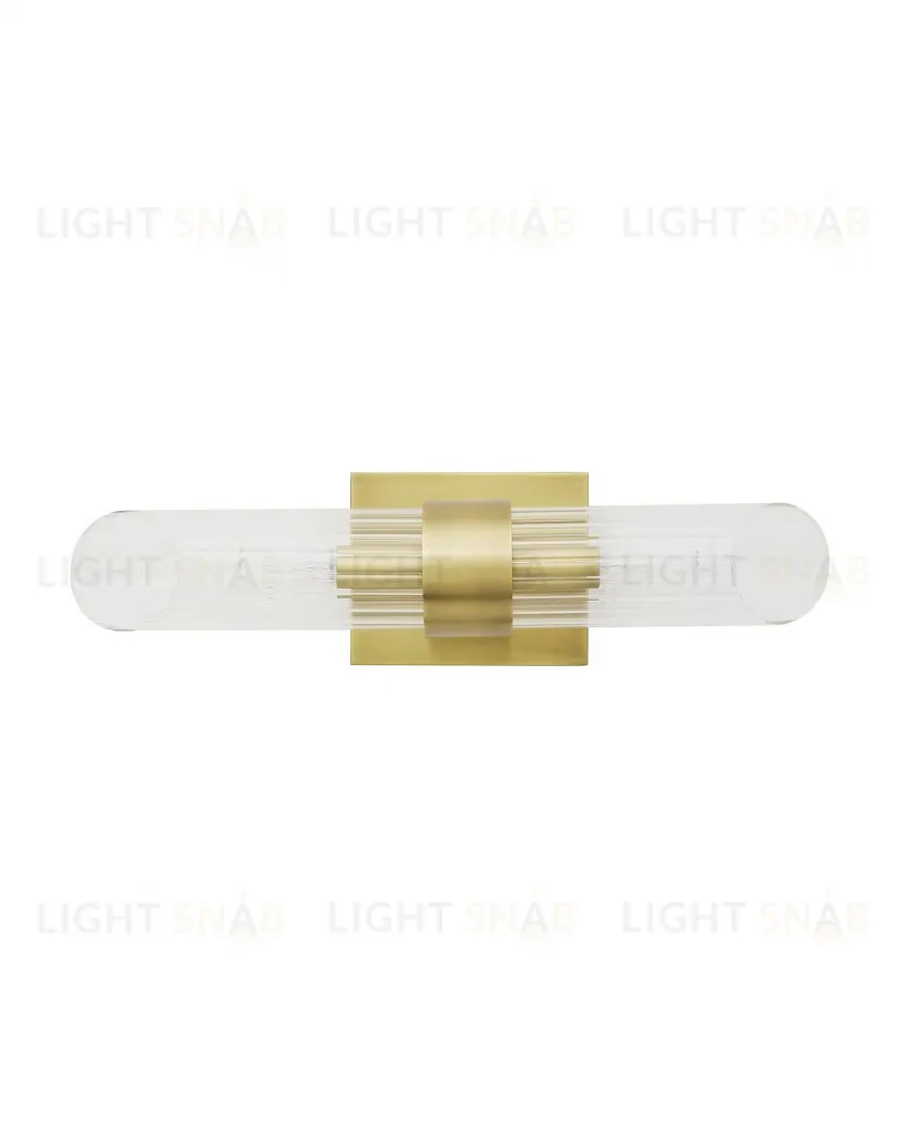 Золотое бра "Элис" JJ10883-2WB brass