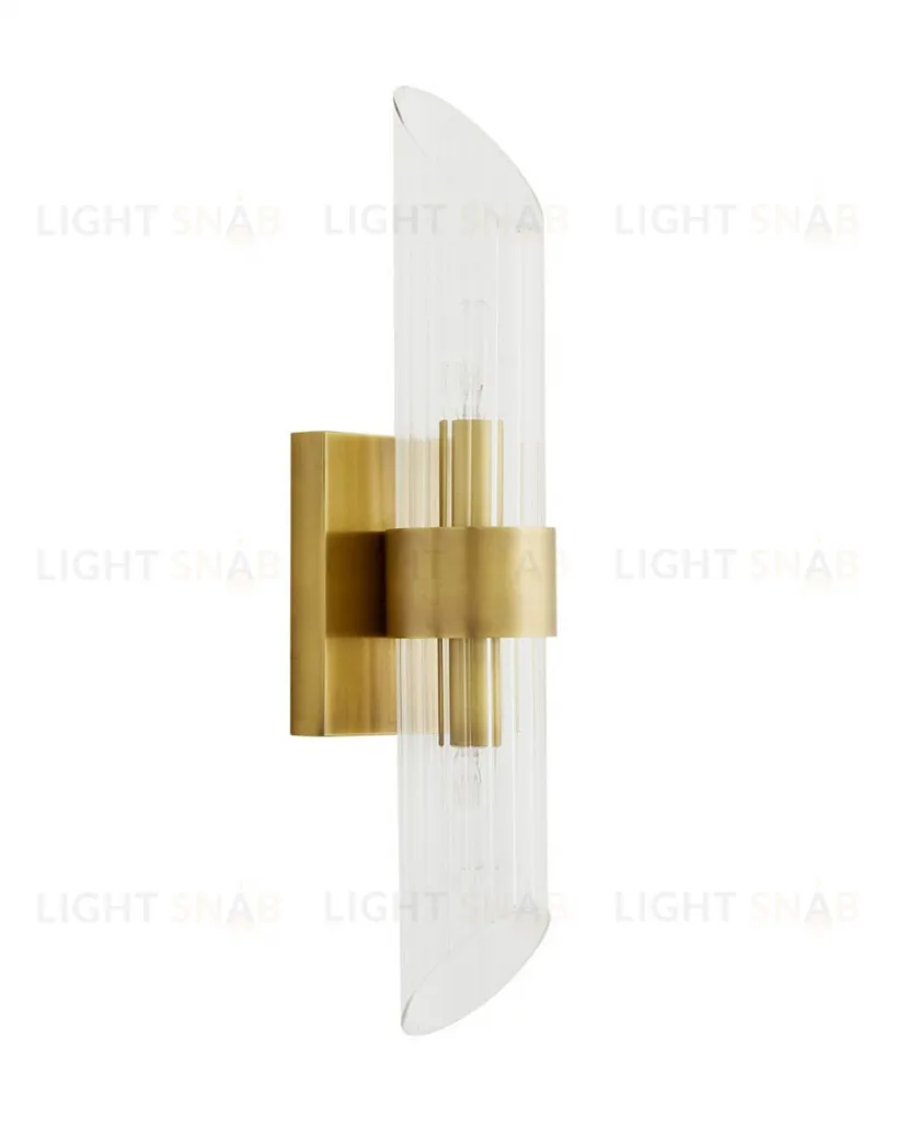 Золотое бра "Элис" JJ10883-2WB brass