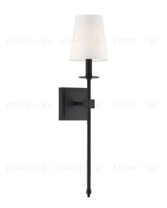 Чёрное бра "Монро" JJ10884-1WB black