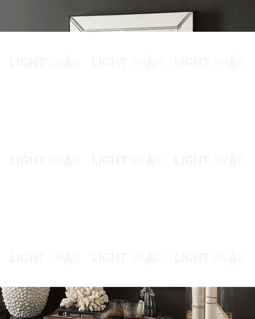 Зеркало прямоугольное в раме "Флоренс" LHVM42