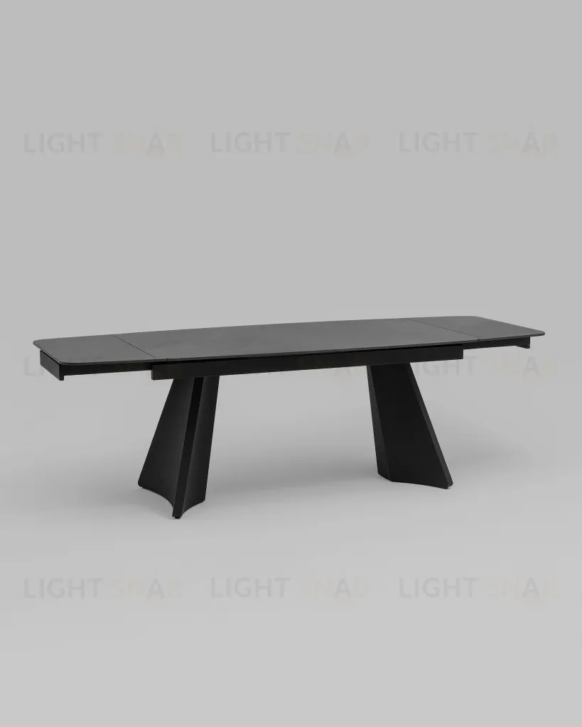 Стол обеденный Eliora 160-240х90 см графит сланец керамика УТ000042587