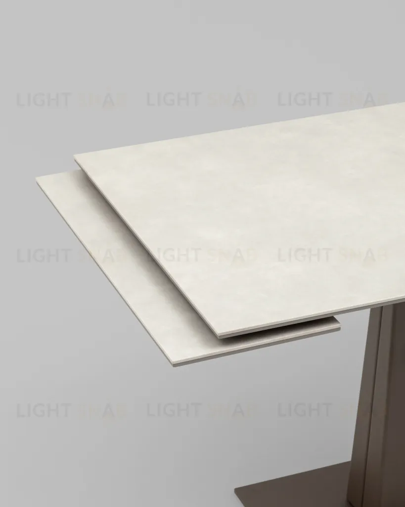 Стол Арнон 120-180/80/76 см керамика Carmen light grey УТ000040452