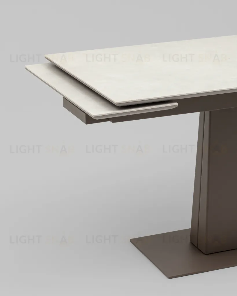 Стол Арнон 120-180/80/76 см керамика Carmen light grey УТ000040452