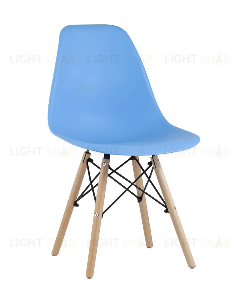 Стул Eames Style DSW голубой (разборный каркас) УТ000037589