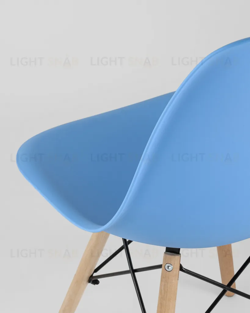 Стул Eames Style DSW голубой (разборный каркас) УТ000037589
