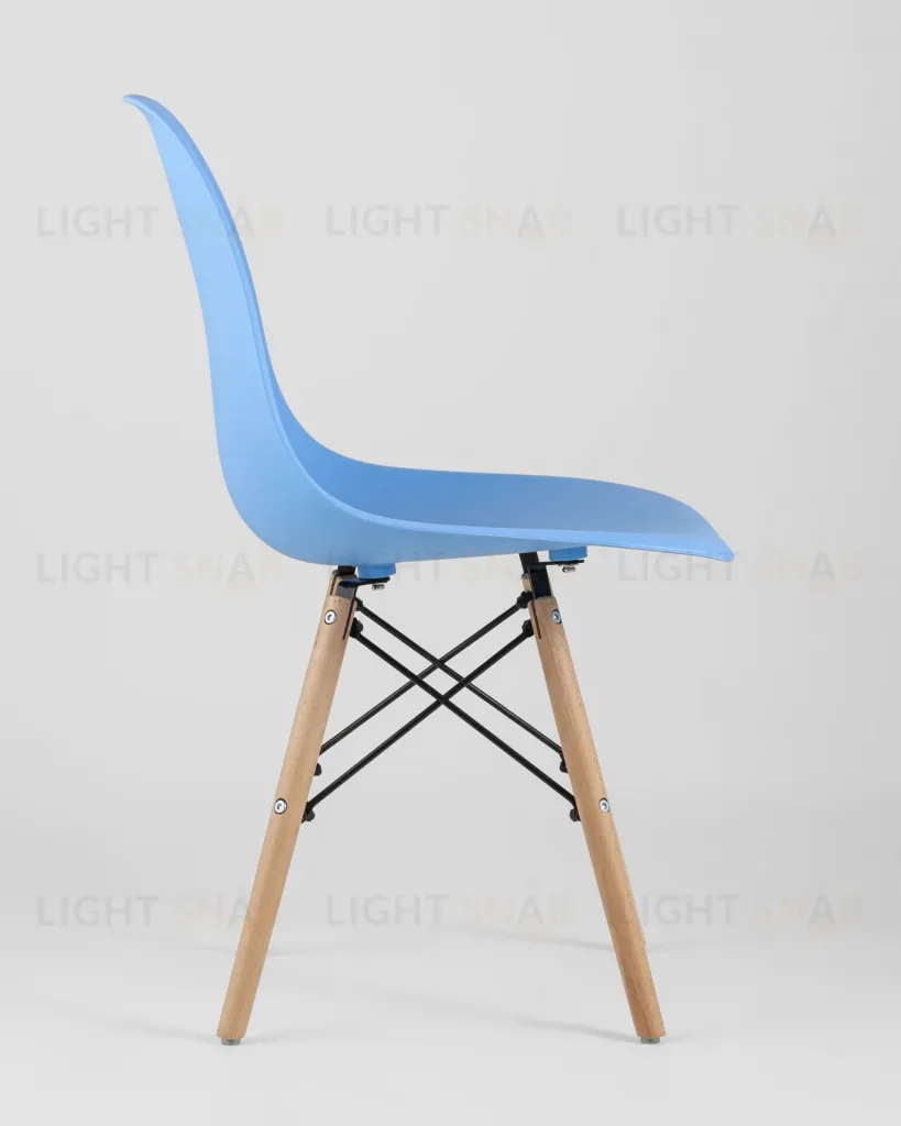 Стул Eames Style DSW голубой (разборный каркас) УТ000037589