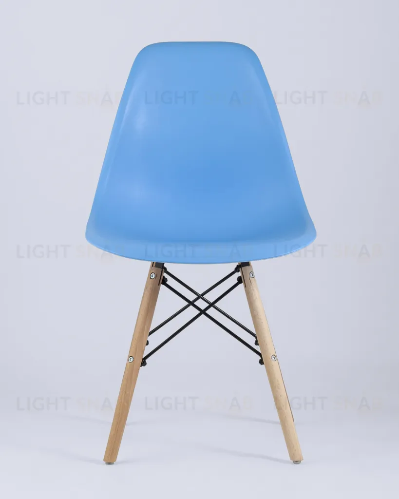 Стул Eames Style DSW голубой (разборный каркас) УТ000037589