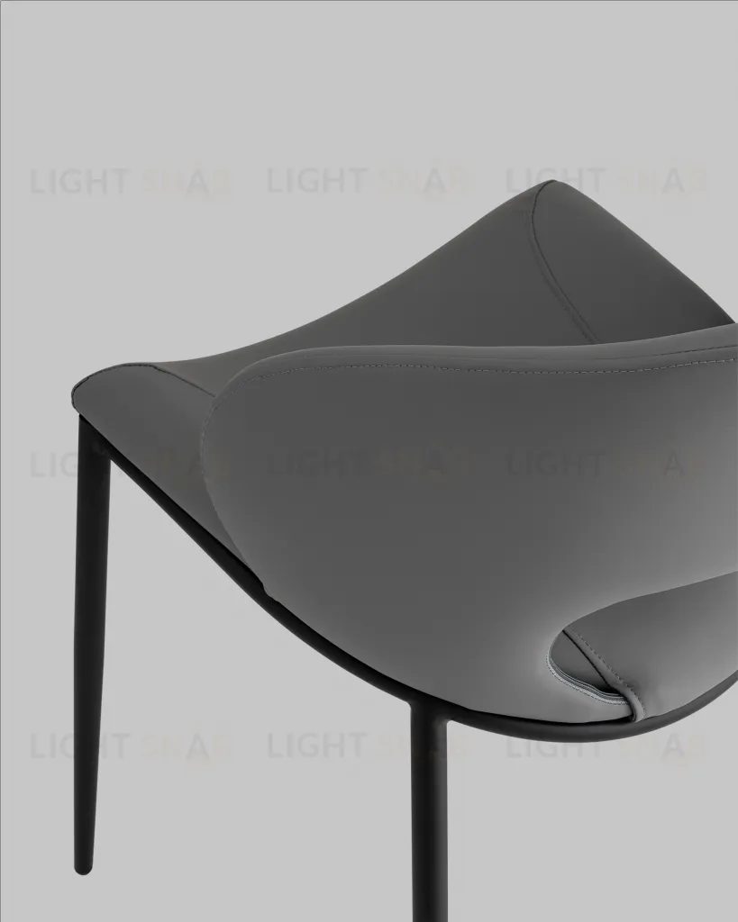 Стул Вивьен экокожа серый УТ000042355