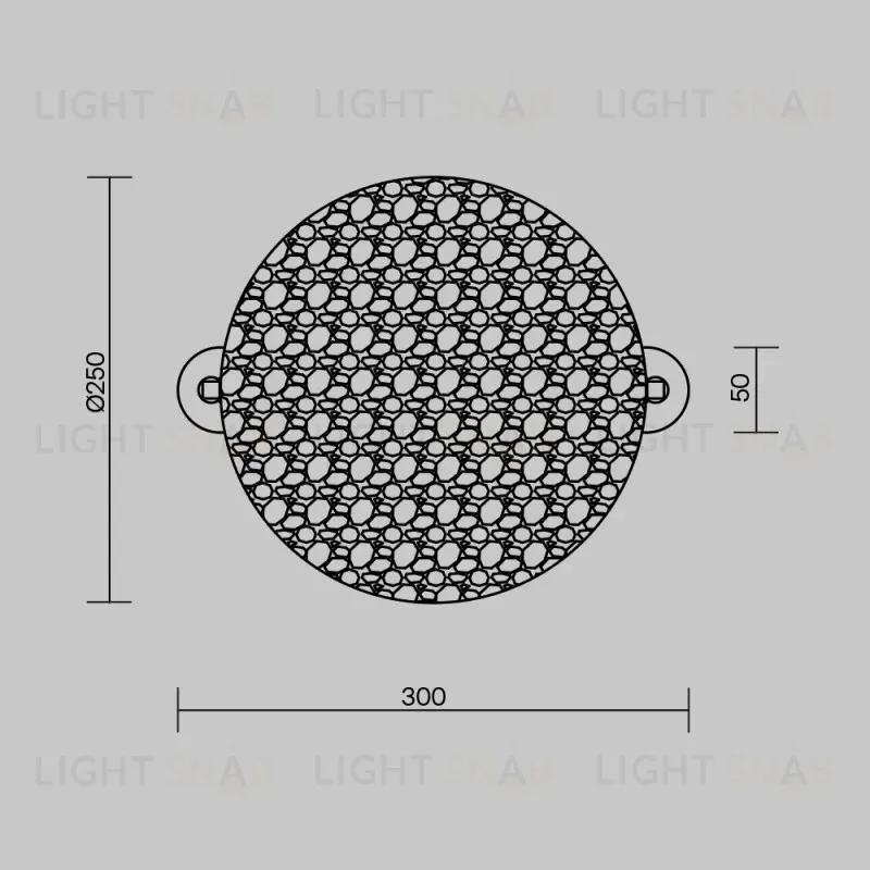 Бра Maytoni MOD387WL-L8CH3K 