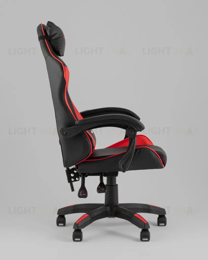 Кресло спортивное TopChairs MG-7043 черно-красный УТ000042698