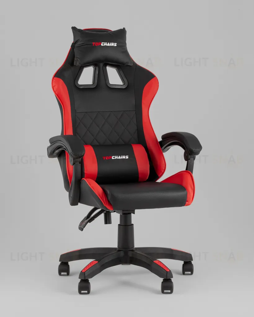 Кресло спортивное TopChairs MG-7043 черно-красный УТ000042698