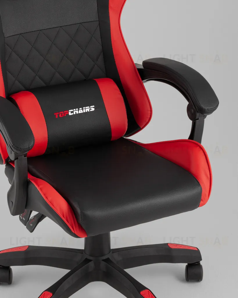 Кресло спортивное TopChairs MG-7043 черно-красный УТ000042698