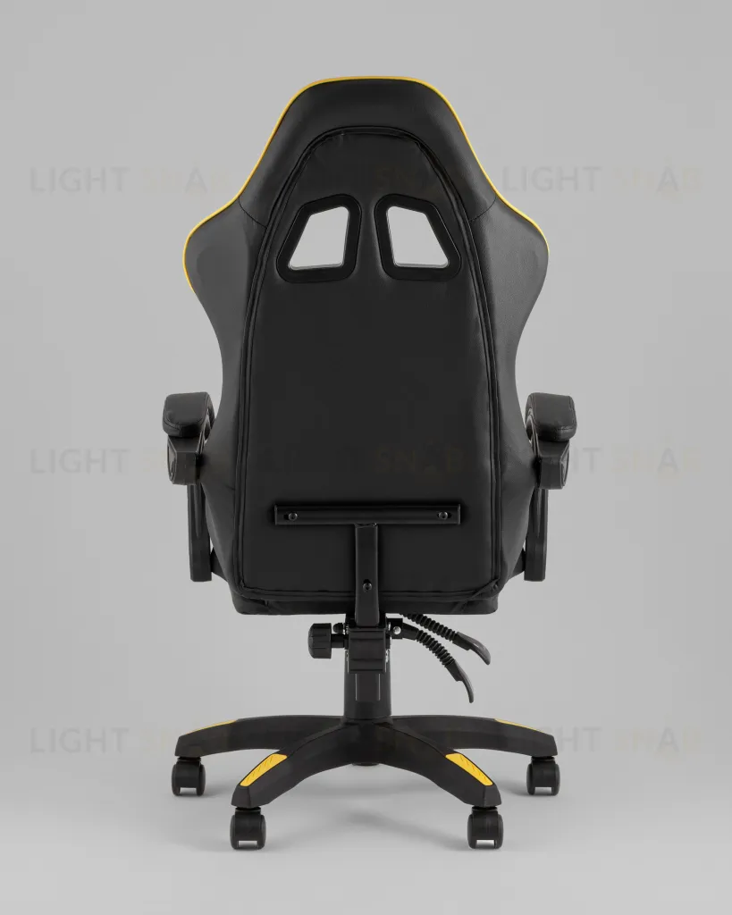 Кресло спортивное TopChairs MG-7043 черно-жёлтый УТ000042699
