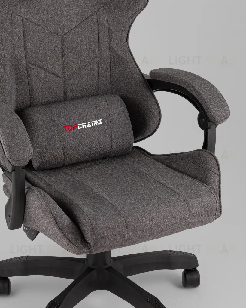 Кресло спортивное TopChairs MG-7036 ткань серый УТ000042701