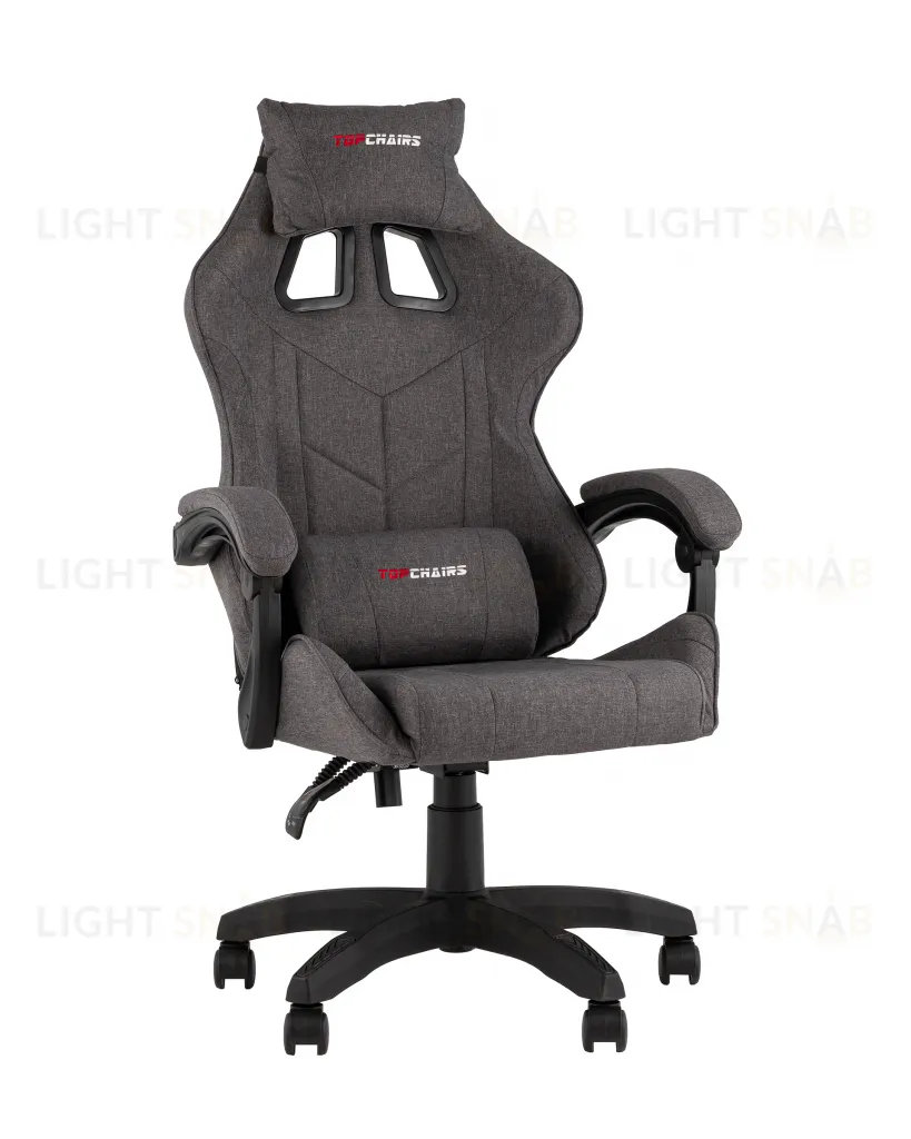 Кресло спортивное TopChairs MG-7036 ткань серый УТ000042701
