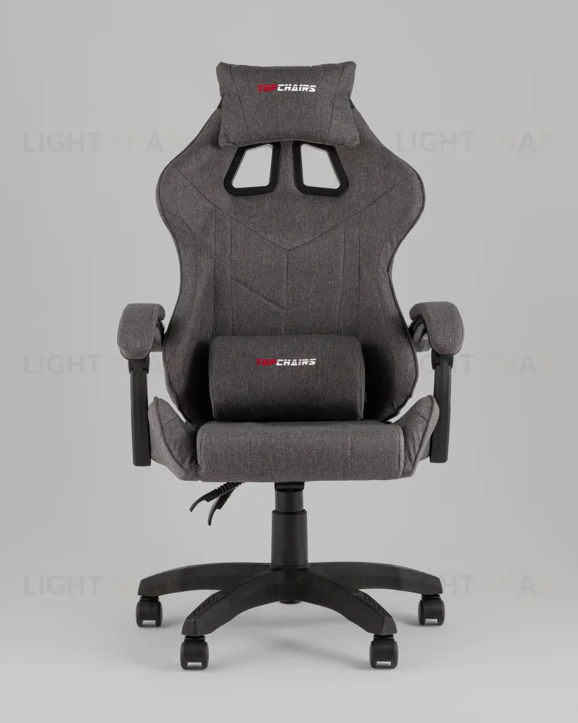 Кресло спортивное TopChairs MG-7036 ткань серый УТ000042701