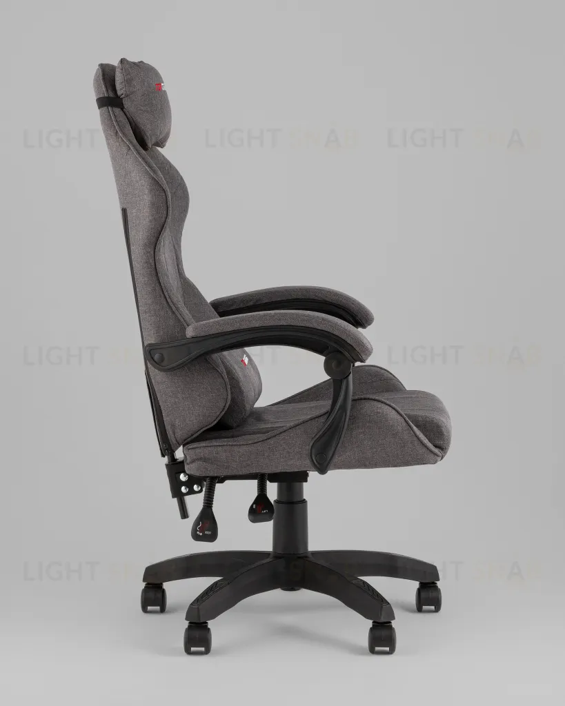Кресло спортивное TopChairs MG-7036 ткань серый УТ000042701