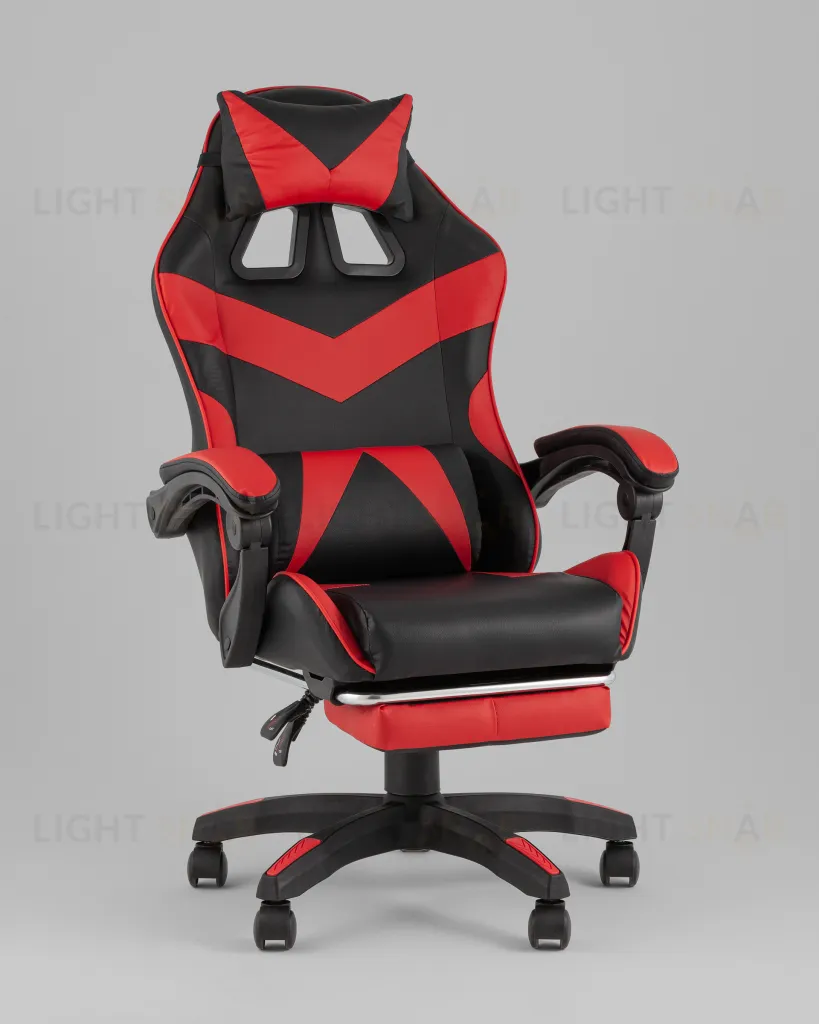 Кресло спортивное TopChairs MG-7019 черно-красный УТ000042690