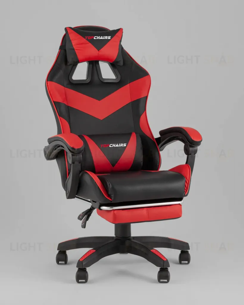 Кресло спортивное TopChairs MG-7019 черно-красный УТ000042690