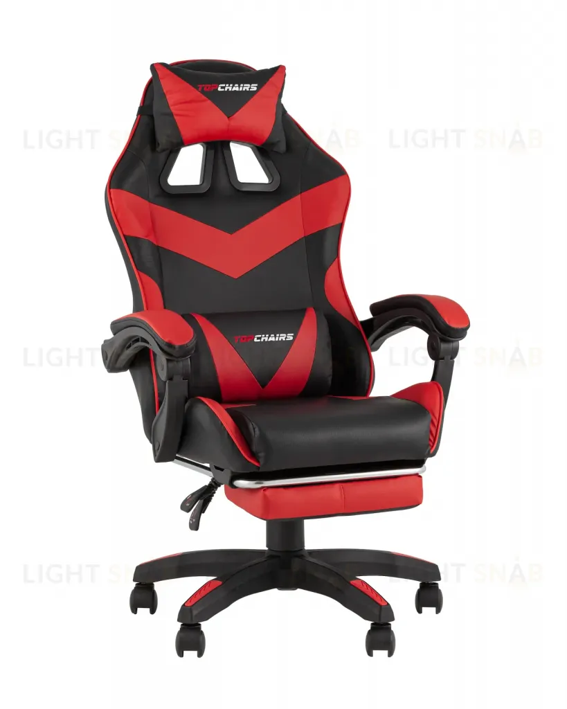 Кресло спортивное TopChairs MG-7019 черно-красный УТ000042690