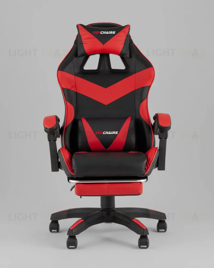 Кресло спортивное TopChairs MG-7019 черно-красный УТ000042690