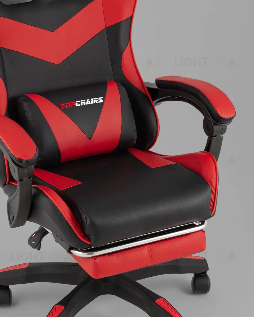 Кресло спортивное TopChairs MG-7019 черно-красный УТ000042690