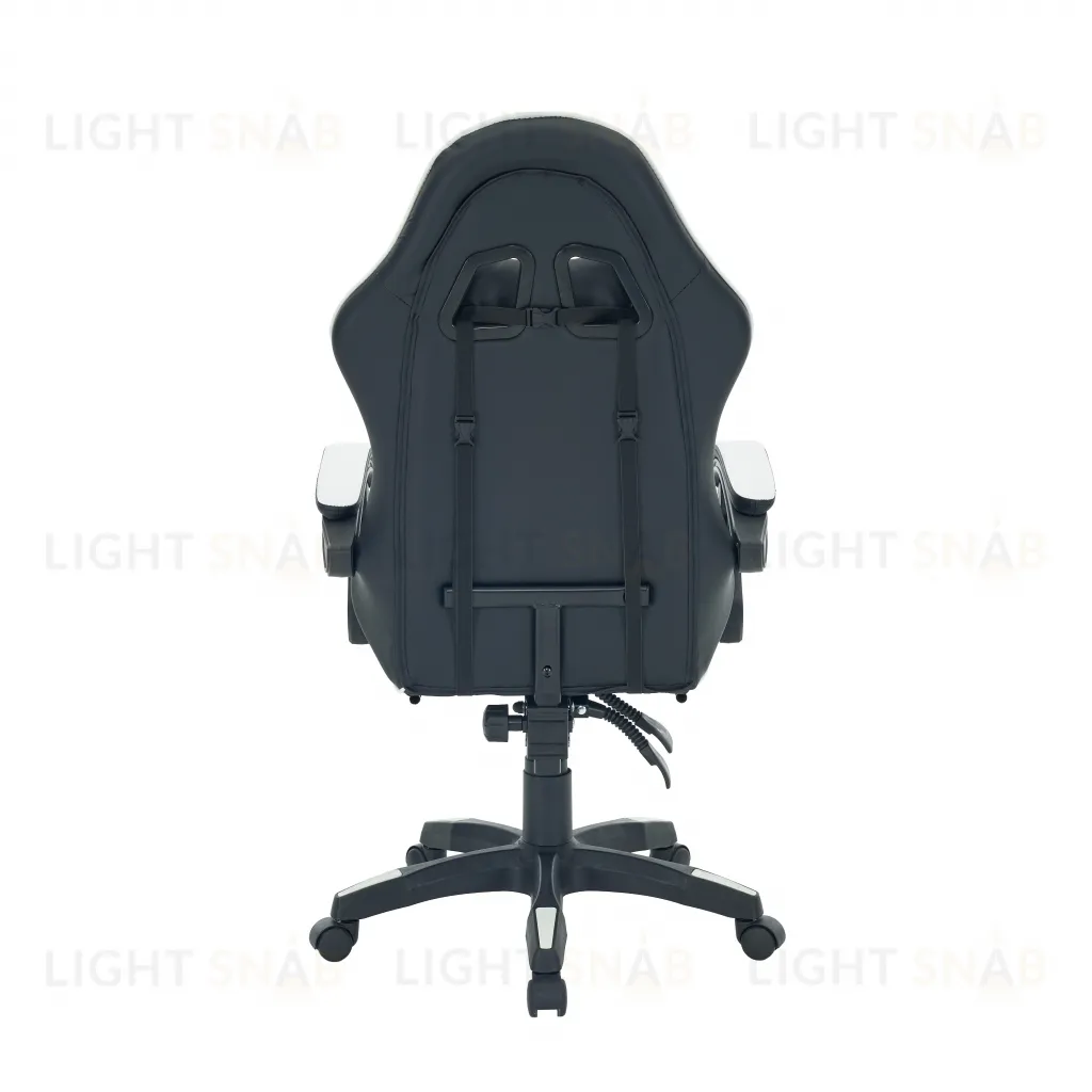 Кресло спортивное TopChairs MG-7019 черно-белый УТ000042692