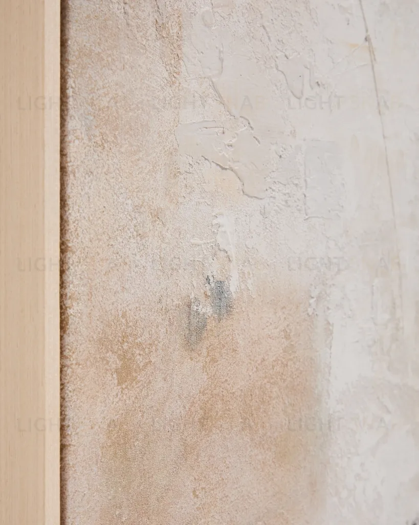 Абстрактная картина Selnar бежевая 60 x 90 см 424907