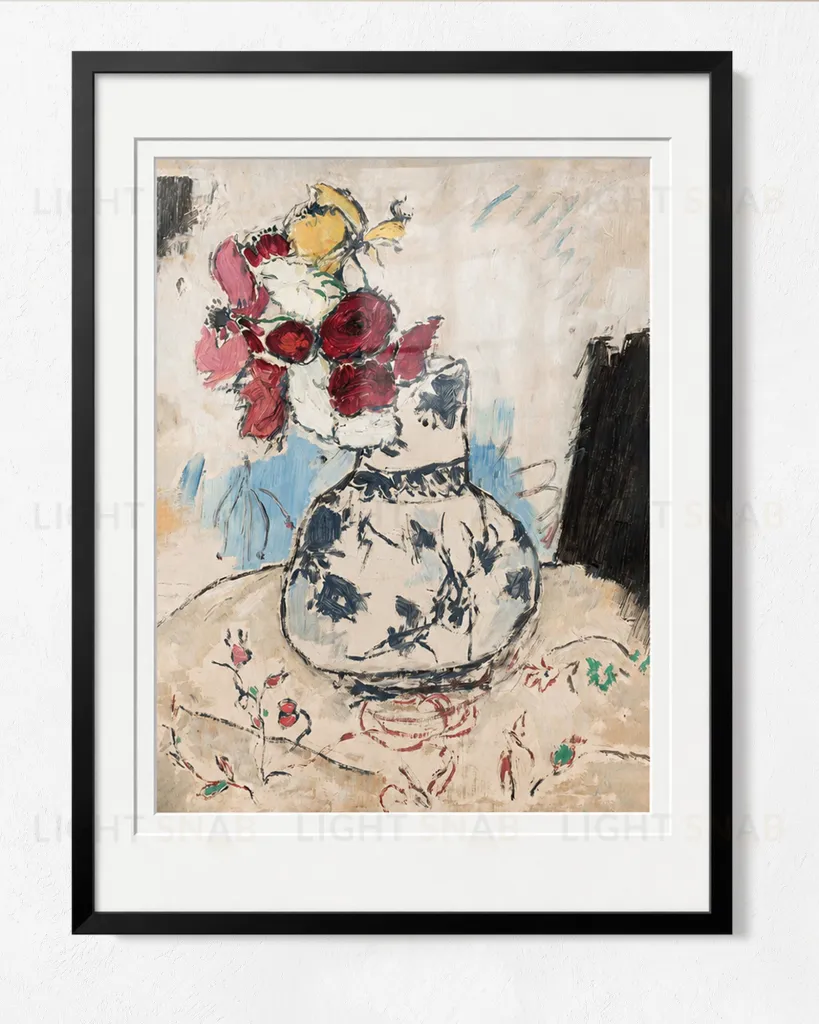 Жикле Vintage Abstarct flowers DZ25072242