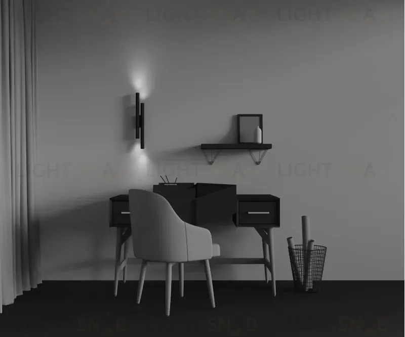 Бра Maytoni C082WL-24W2.7K-B 