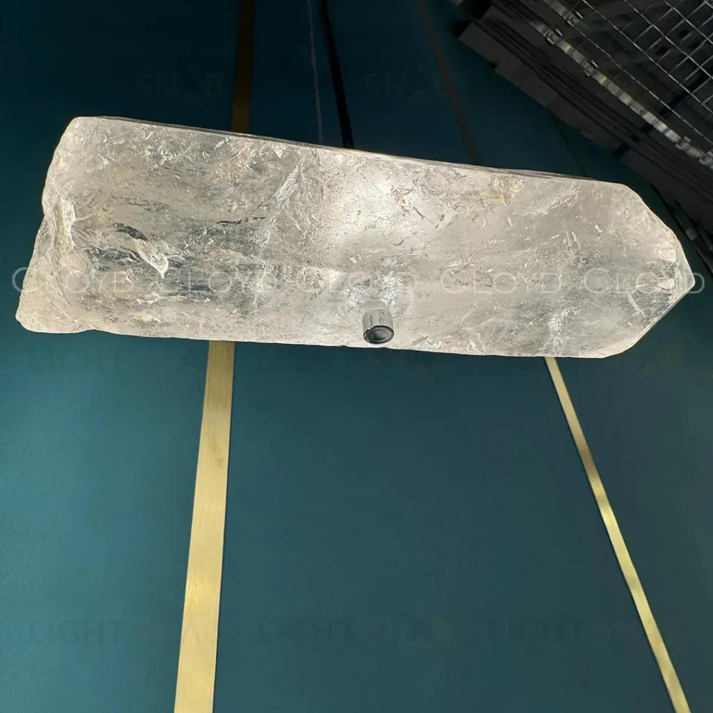  Подвесной светильник Cloyd NIXUS-B P1 / шир. 15 см - кварц - хром (арт.12622)  12622