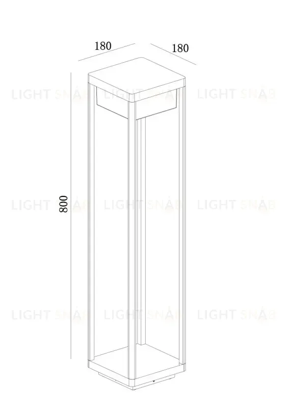 Садово-парковый светильник Maytoni O021FL-L10B3K O021FL-L10B3K