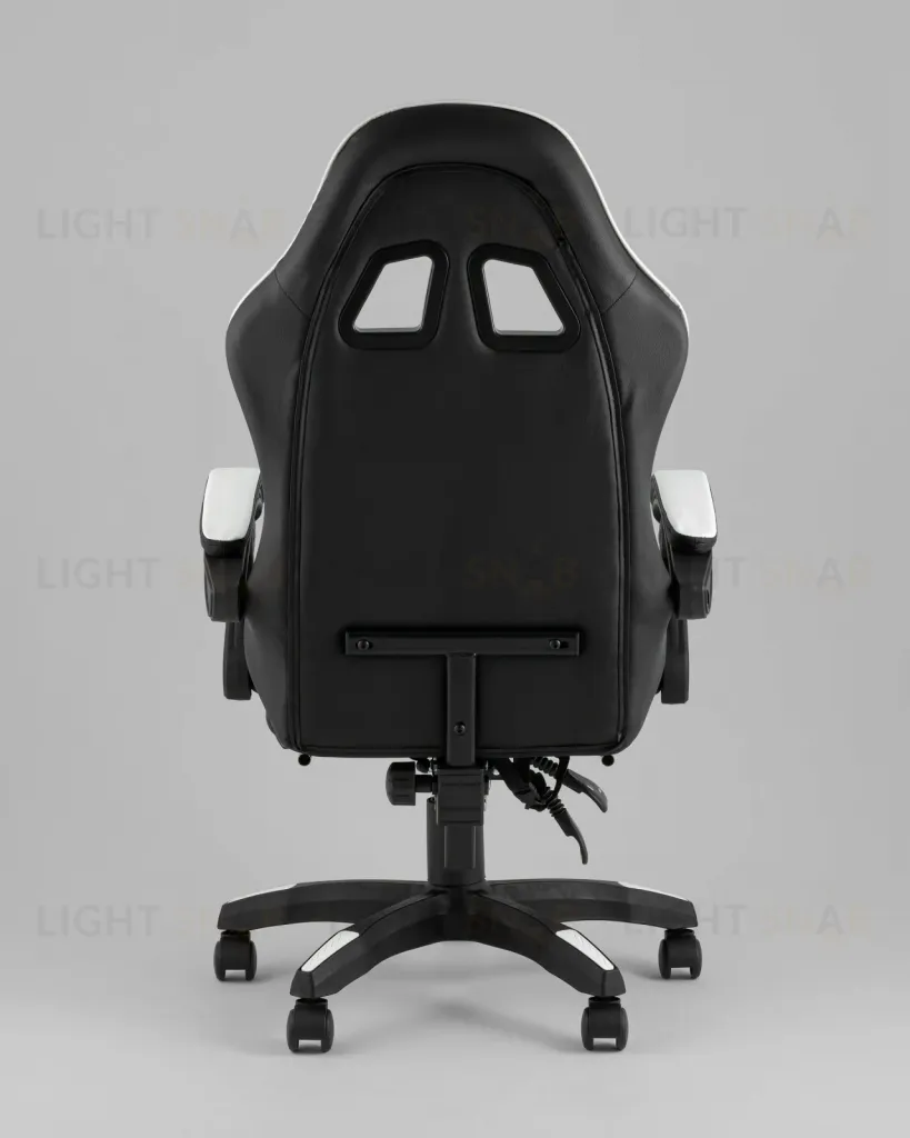 Кресло спортивное TopChairs MG-7019 черно-белый УТ000042692
