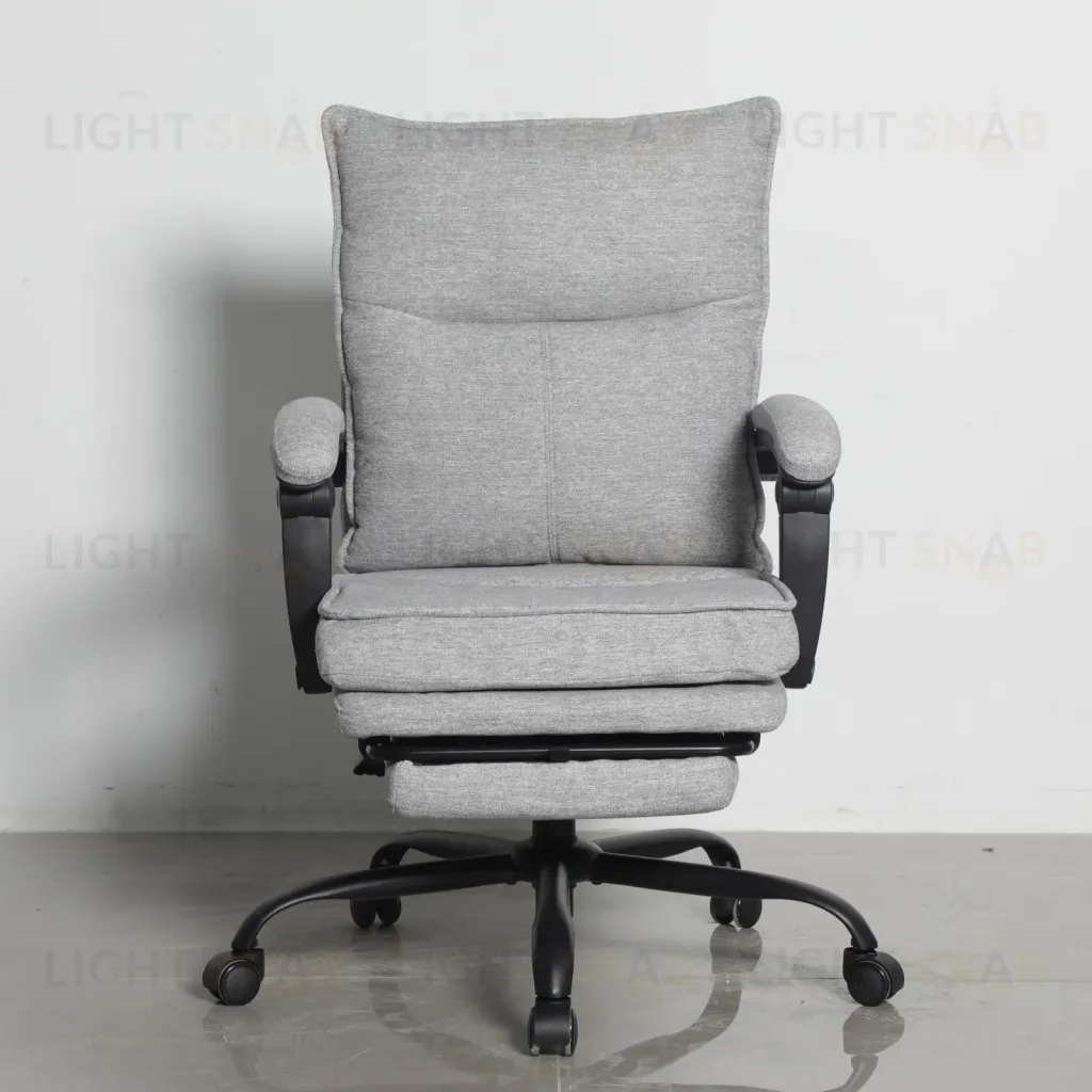Кресло офисное TopChairs 6078A светло-серый УТ000043097