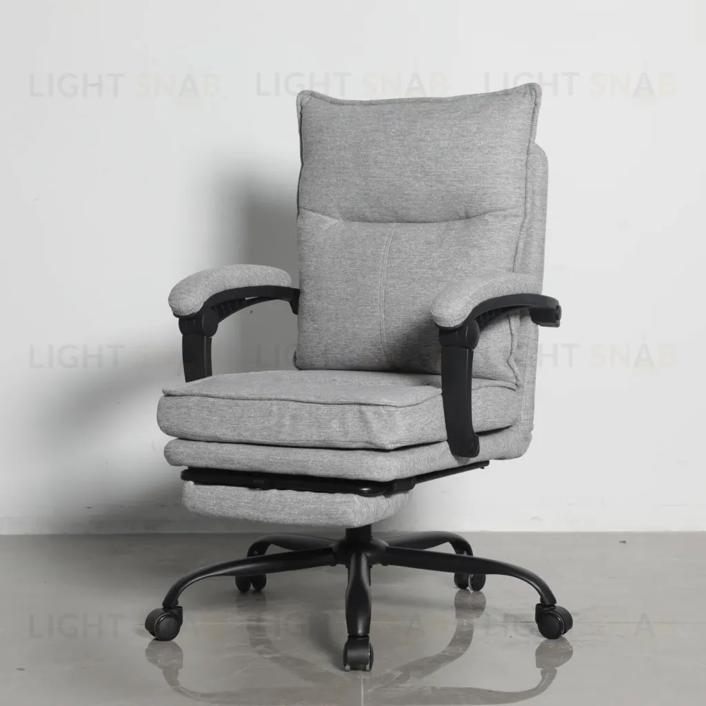 Кресло офисное TopChairs 6078A светло-серый УТ000043097