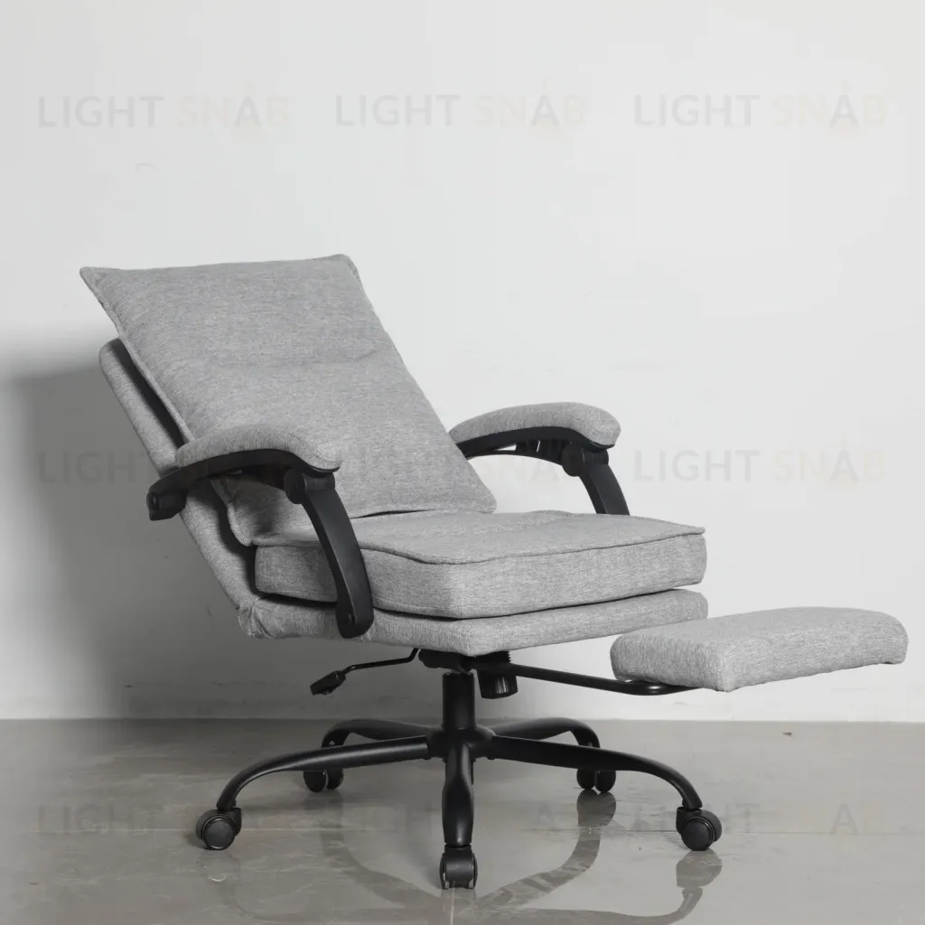 Кресло офисное TopChairs 6078A светло-серый УТ000043097