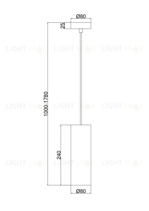 Подвесной светильник Maytoni P011PL-01CH P011PL-01CH